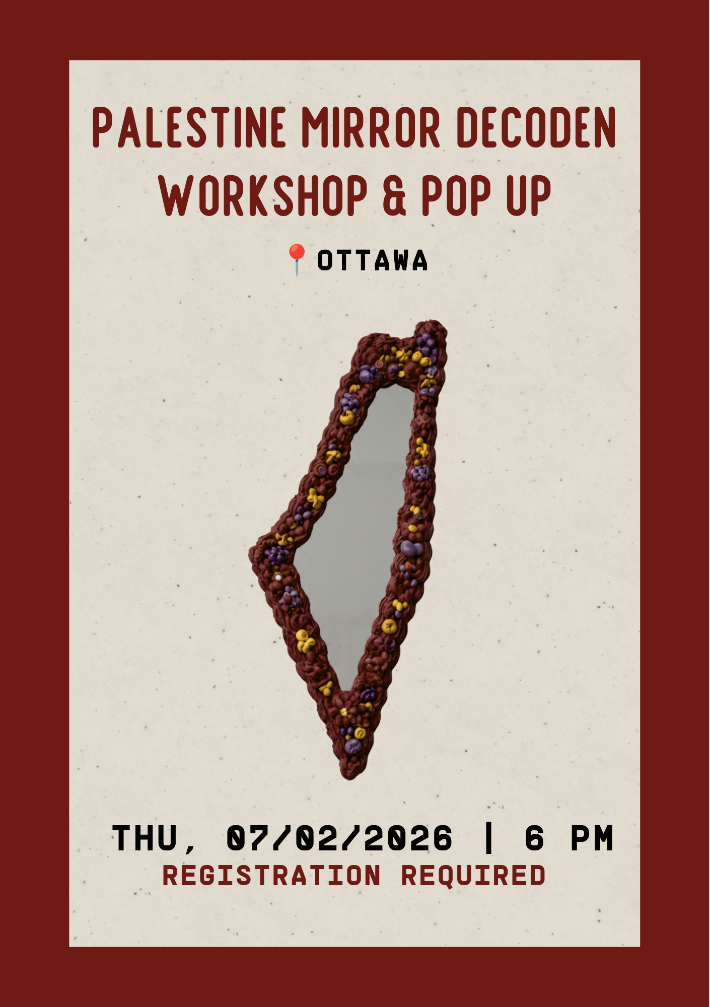 Palestine Mirror Decoden Workshop Ottawa