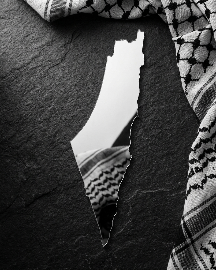 Palestine Acrylic Mirror Decal