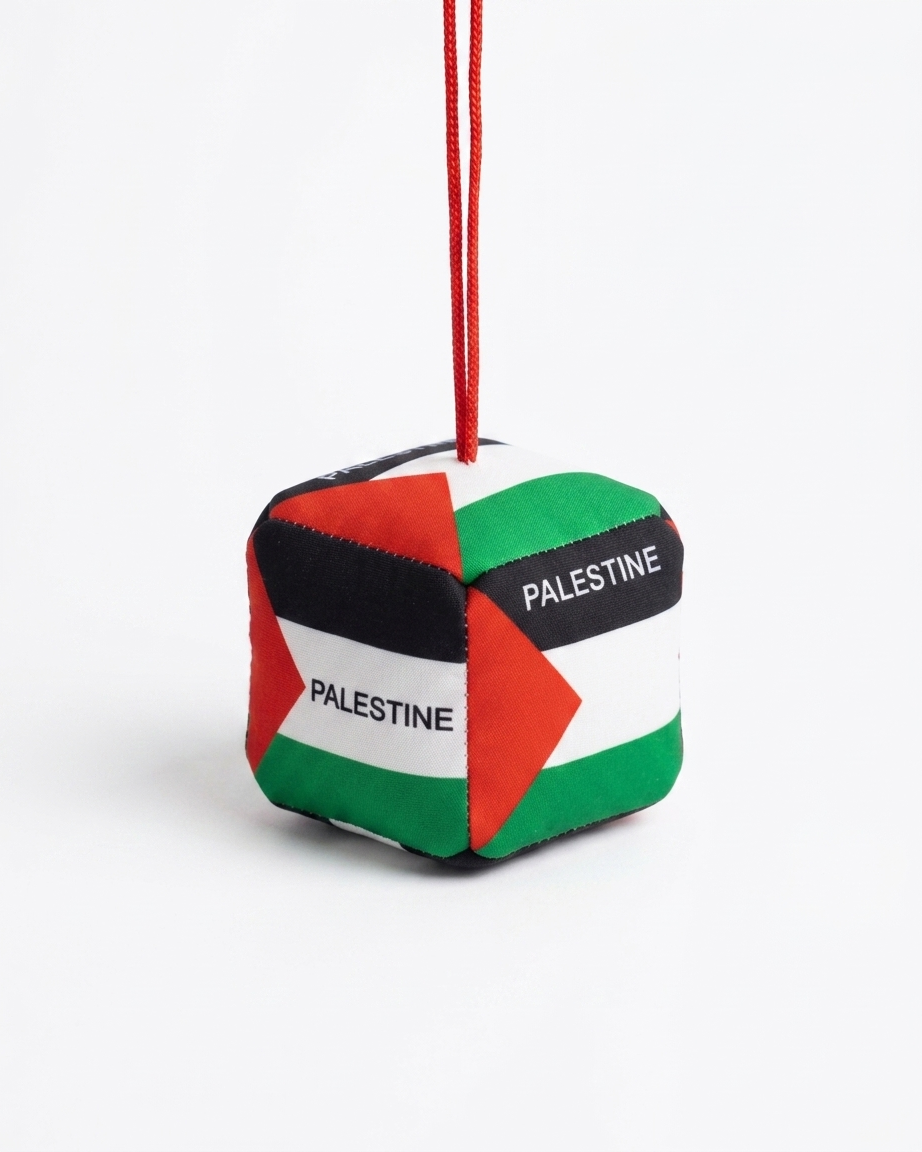 Palestine Flag Plush Hanging Accessory