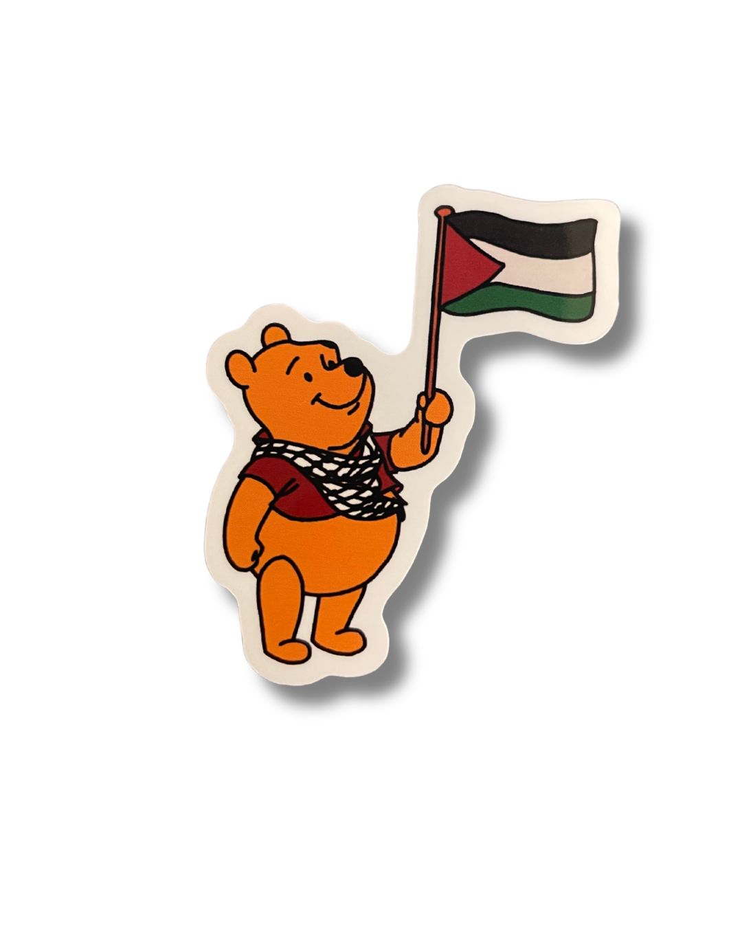 ملصق ويني الدبدوب فلسطين