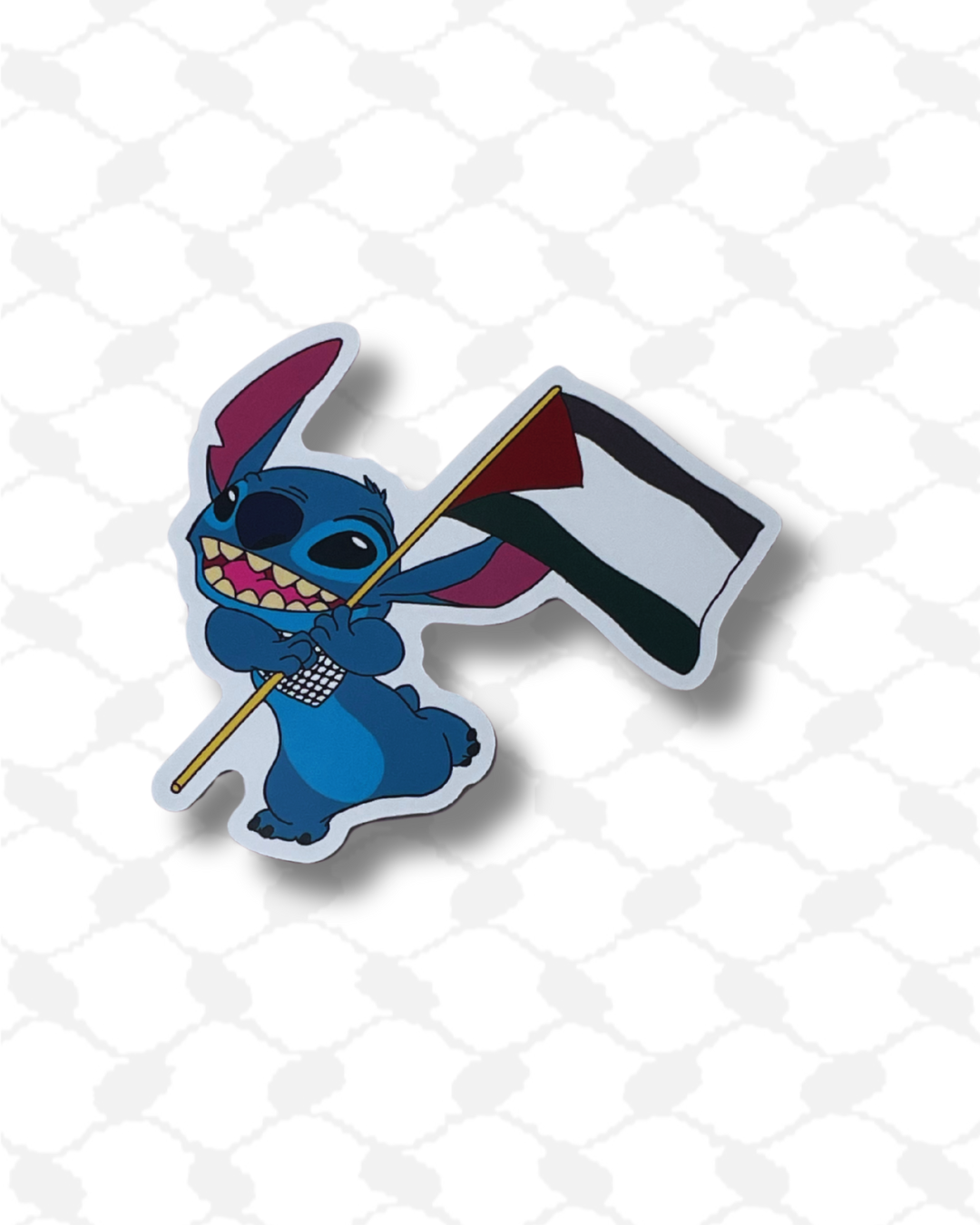 Stitch Palestine Sticker
