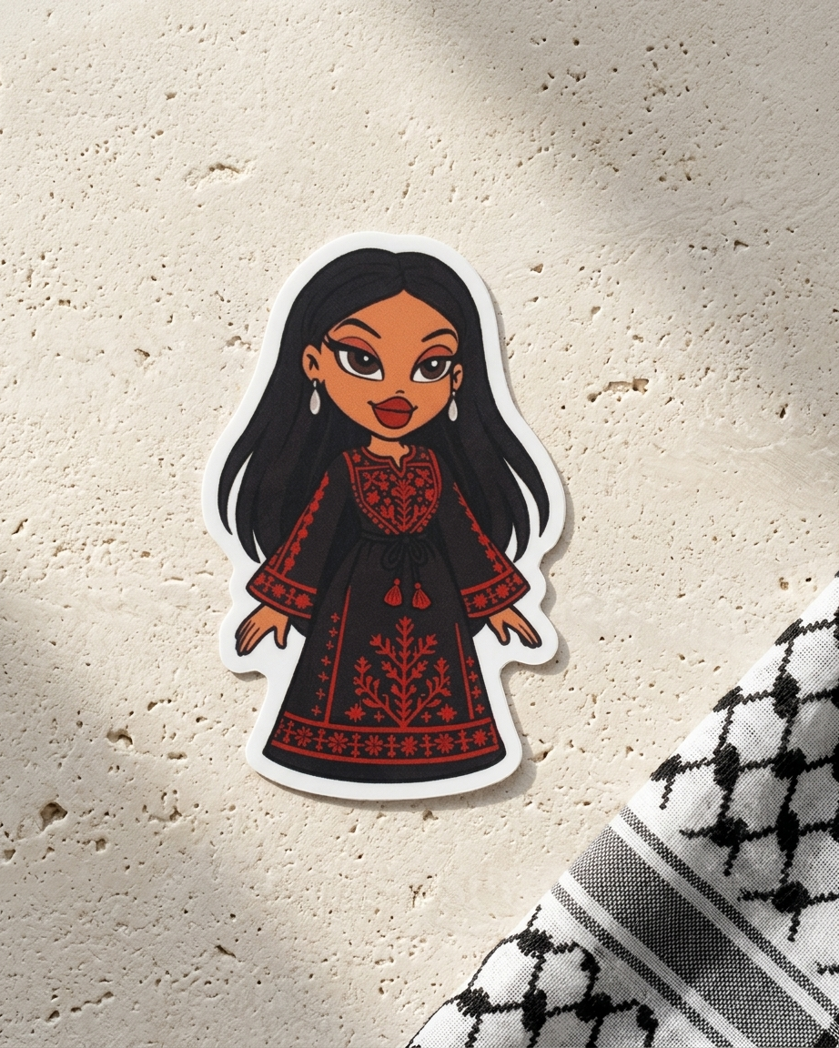 Bratz Palestine Sticker