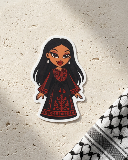 Bratz Palestine Sticker