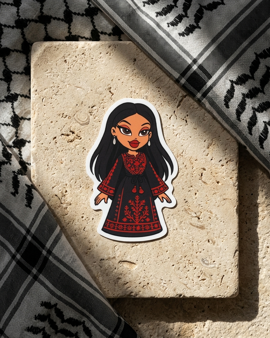 Bratz Palestine Sticker