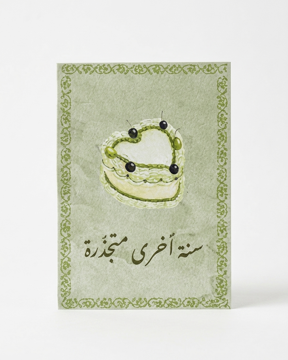 Palestinian Birthday Greeting Card