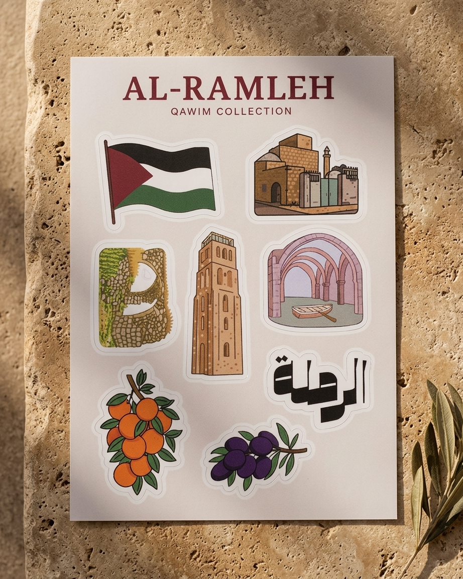 Al Ramleh Palestine Sticker Sheet