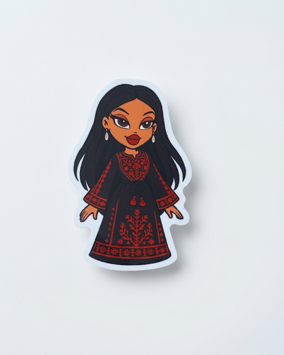 Bratz Palestine Sticker