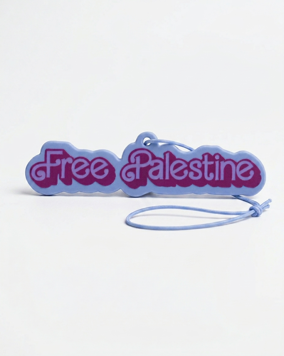 Barbie Palestine Air Freshener