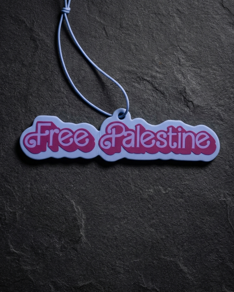 Barbie Palestine Air Freshener