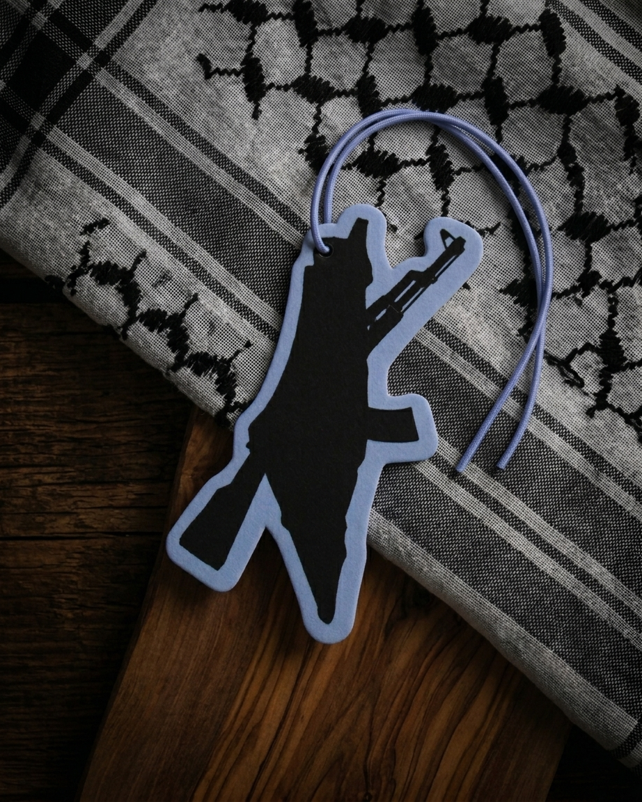 Rifle Palestine Air Freshener