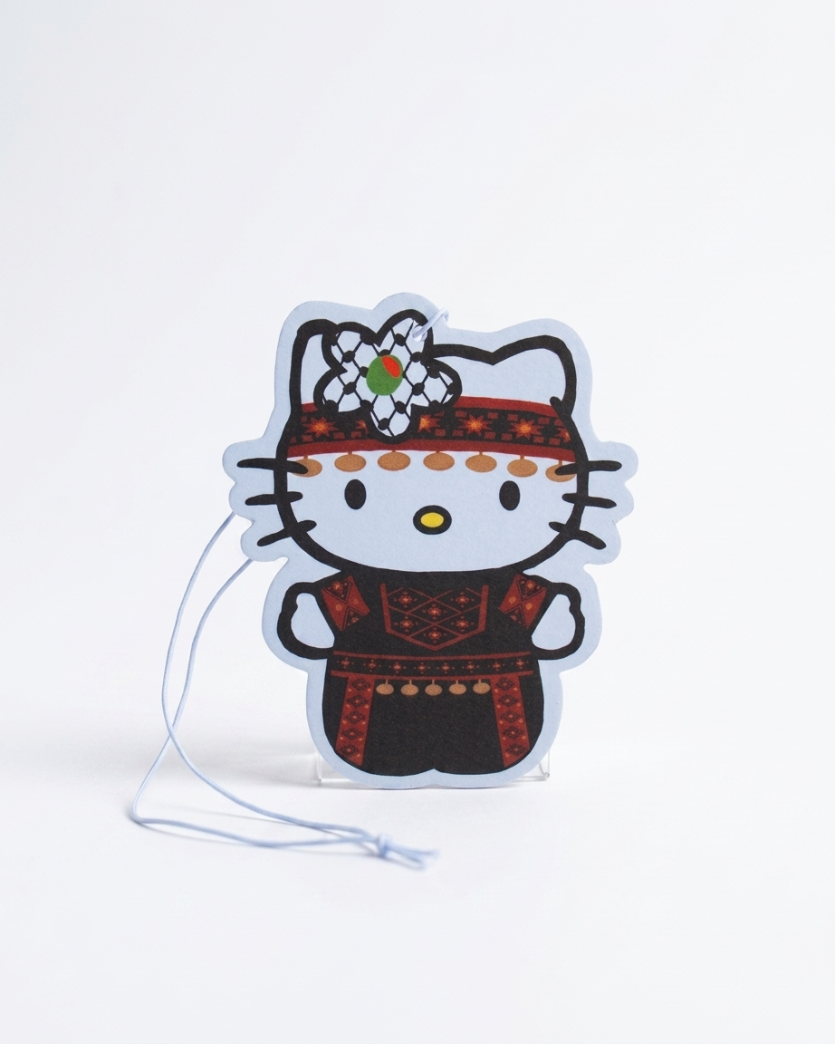 Hello Kitty palestine Air Freshener
