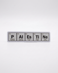 Periodic Table Palestine Sticker