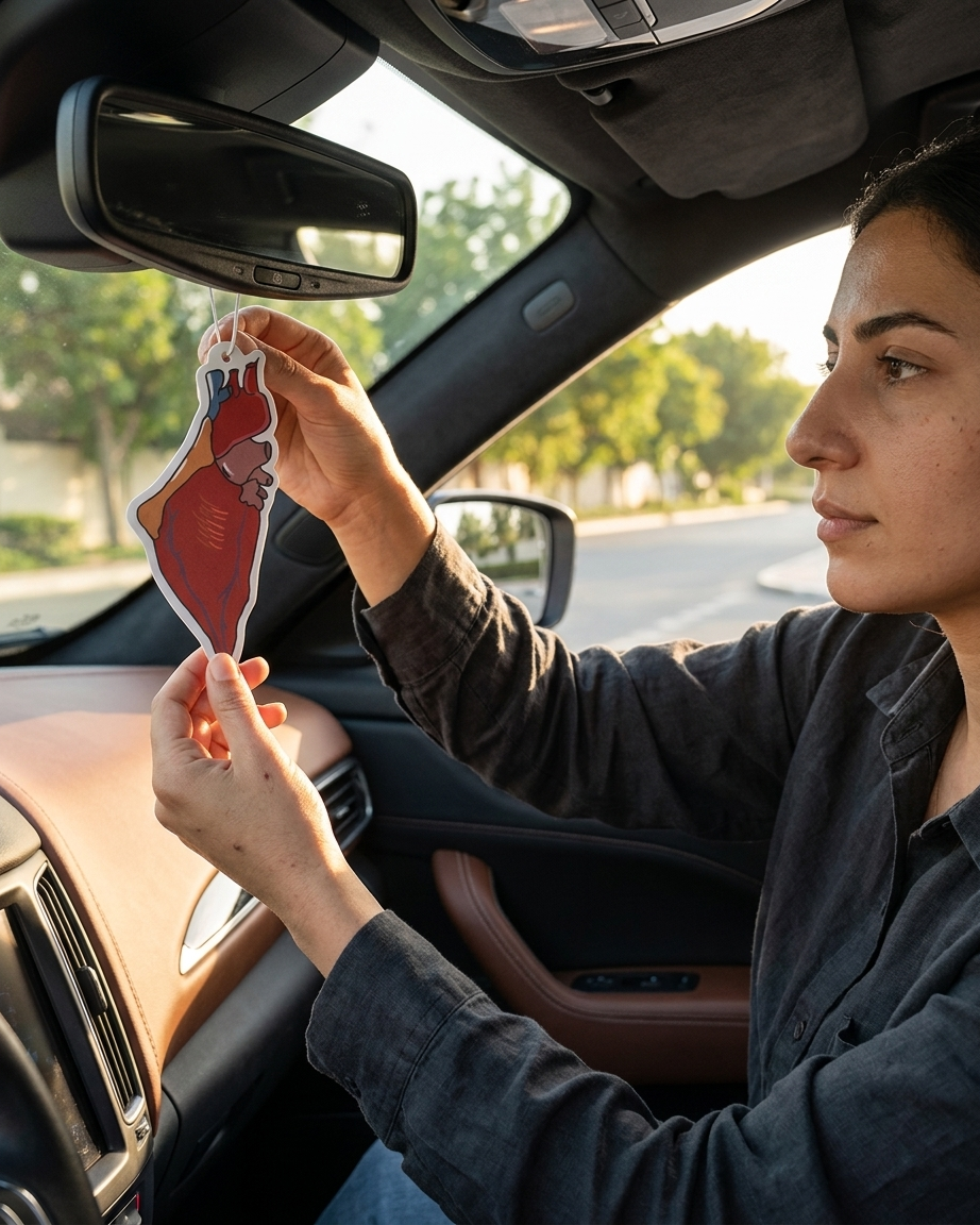 Heart Palestine Air Freshener