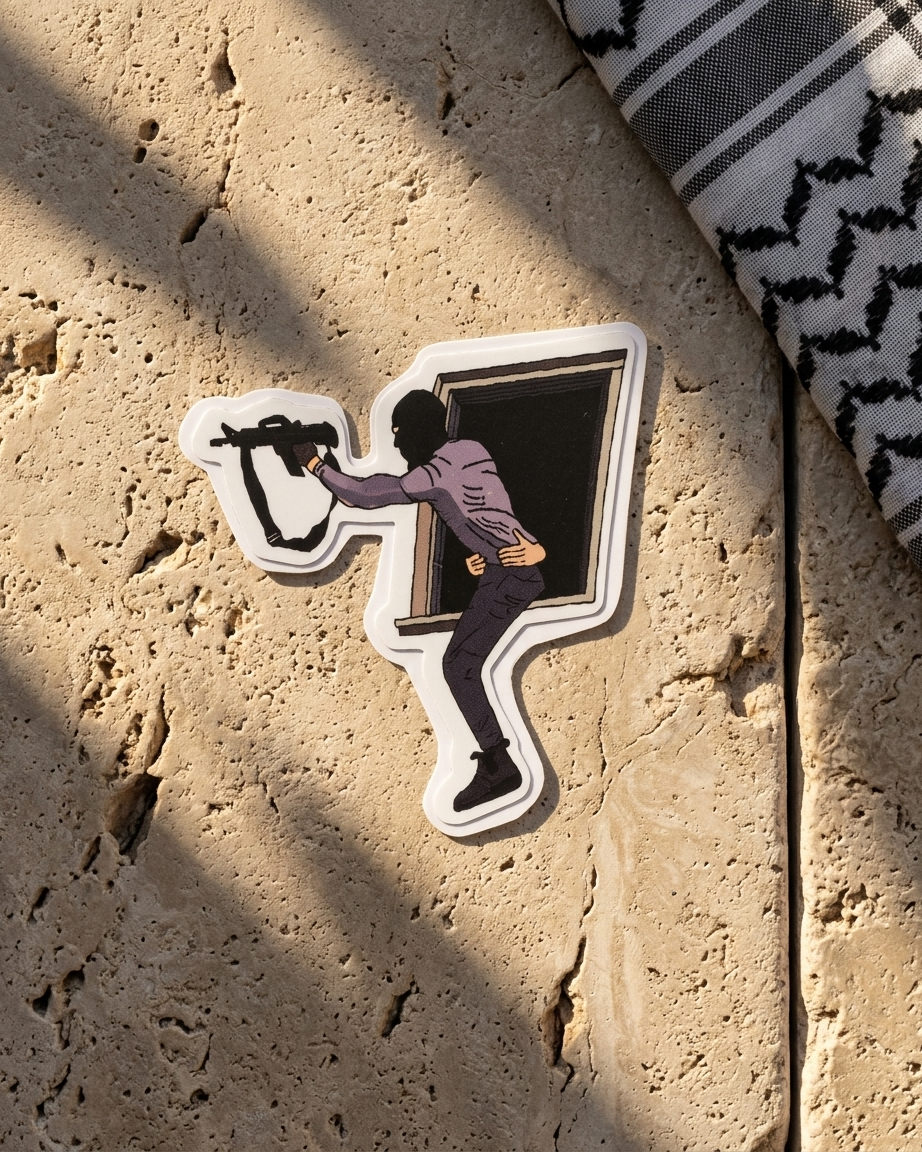 Samih Abu Al Wafa Palestine Sticker