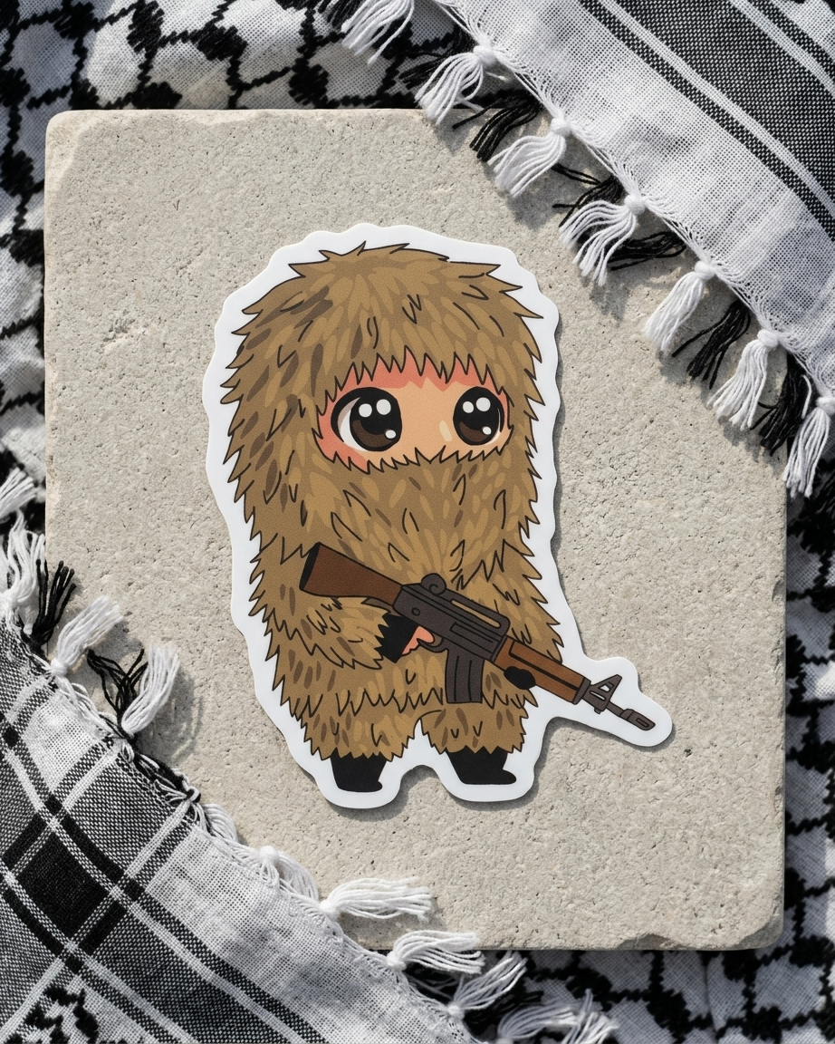 Qanas Palestine Sticker