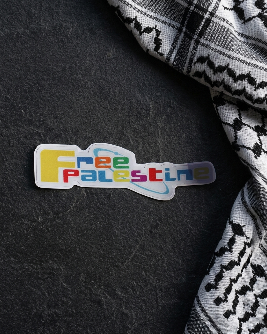 Spacetoon Palestine Sticker