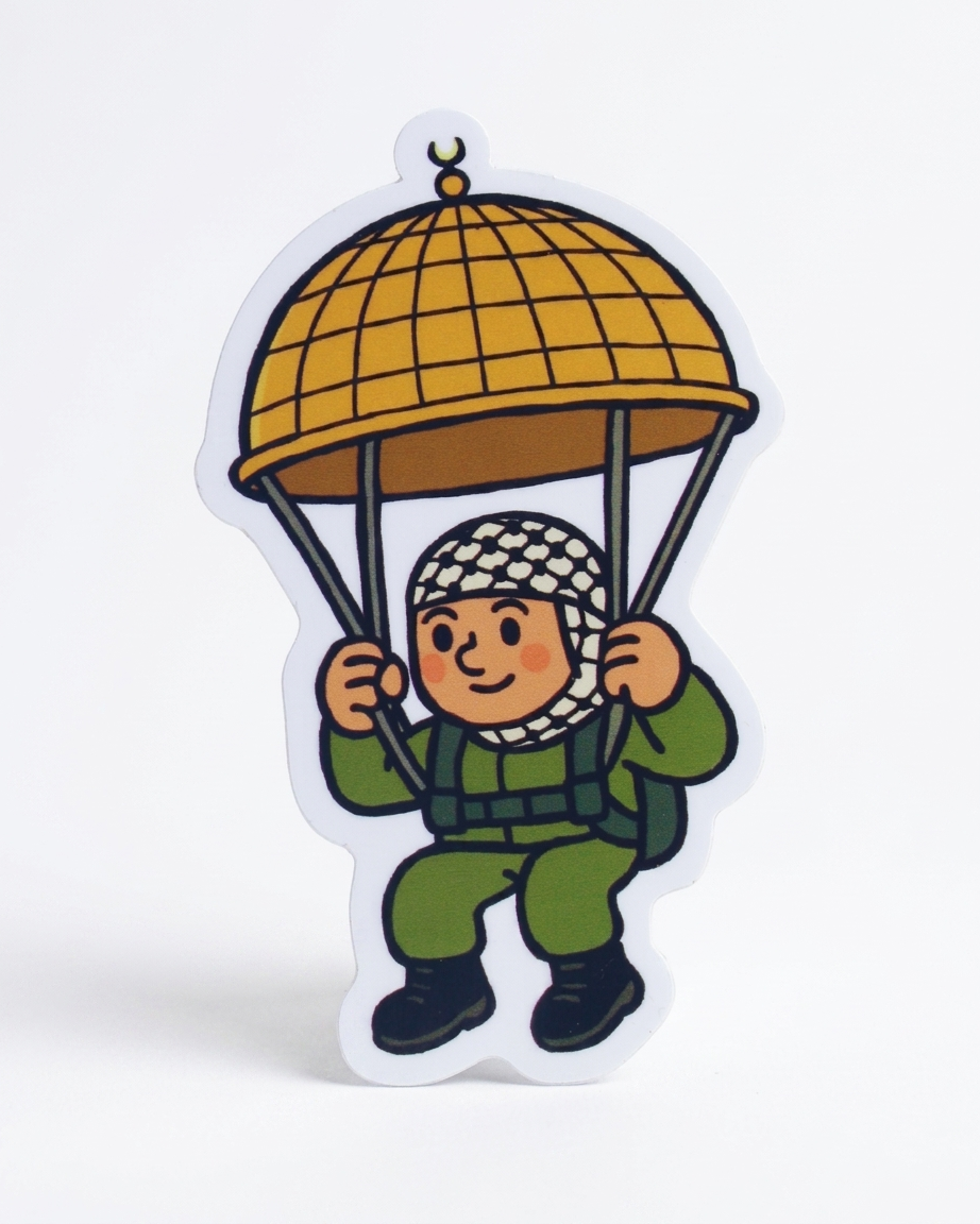 Parachute Palestine Sticker