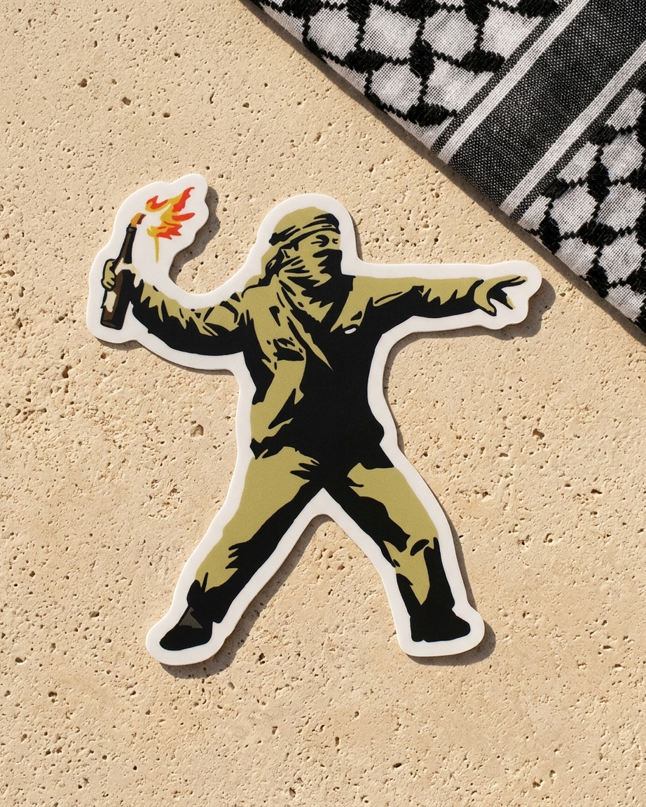 Molotov Palestine Sticker