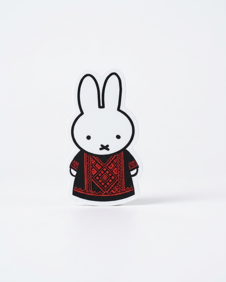 Miffy Palestine Sticker
