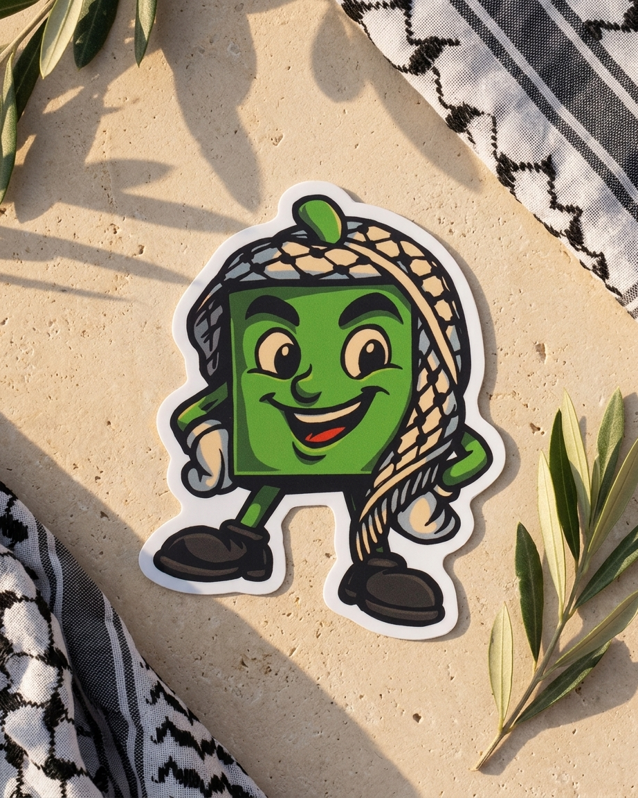 MBC3 Palestine Sticker