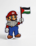 Mario Palestine Sticker