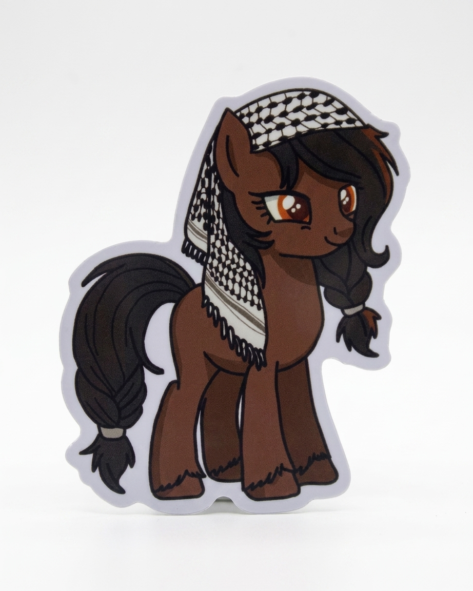 My Little Pony Palestine Sticker
