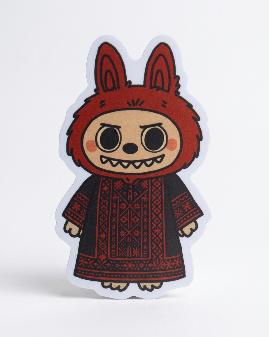labubu Palestine Sticker