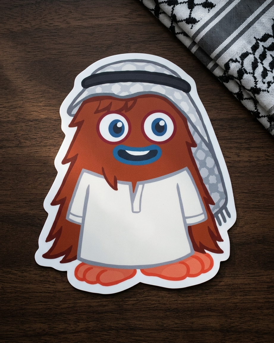 Furi Palestine Sticker