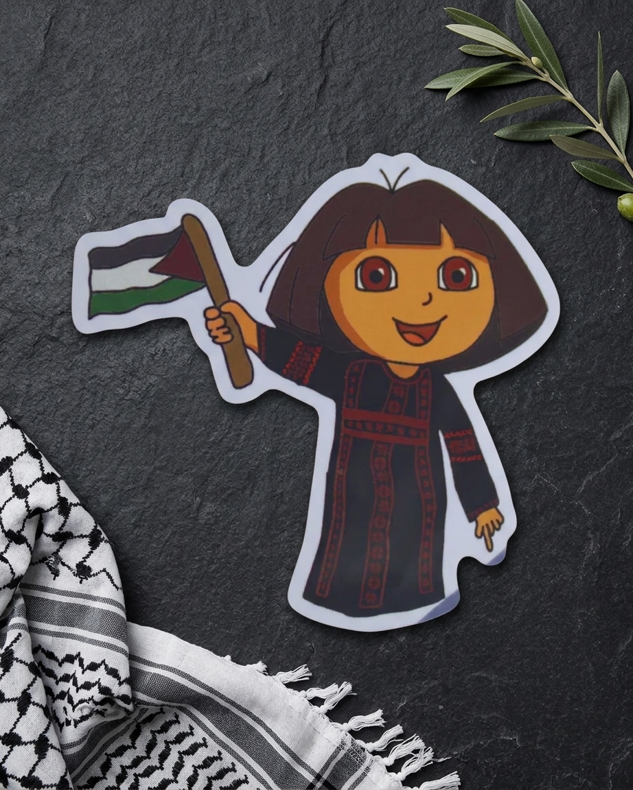 Dora Palestine Sticker