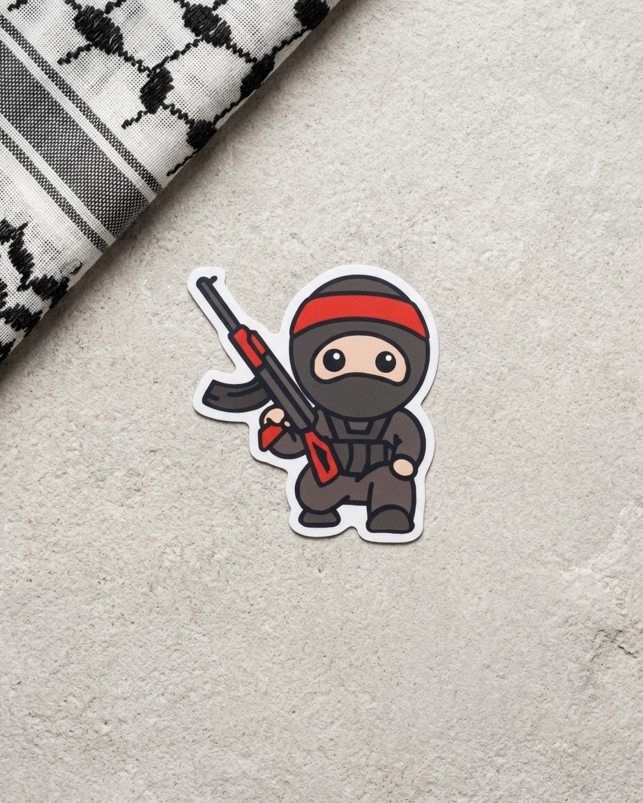 Comrade Palestine Sticker