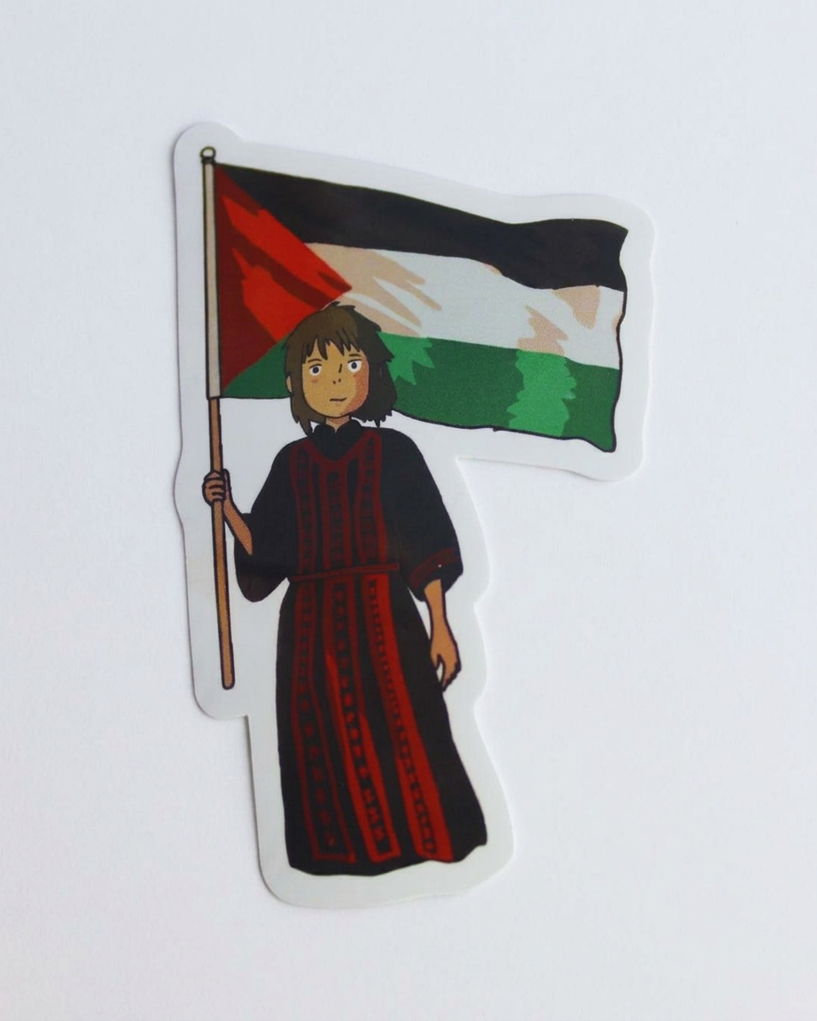 Chihiro Palestine Sticker