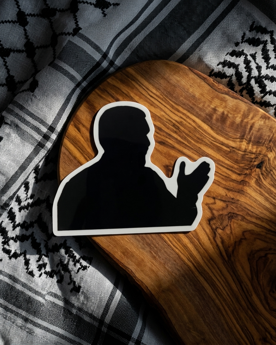 Shadow Palestine Sticker