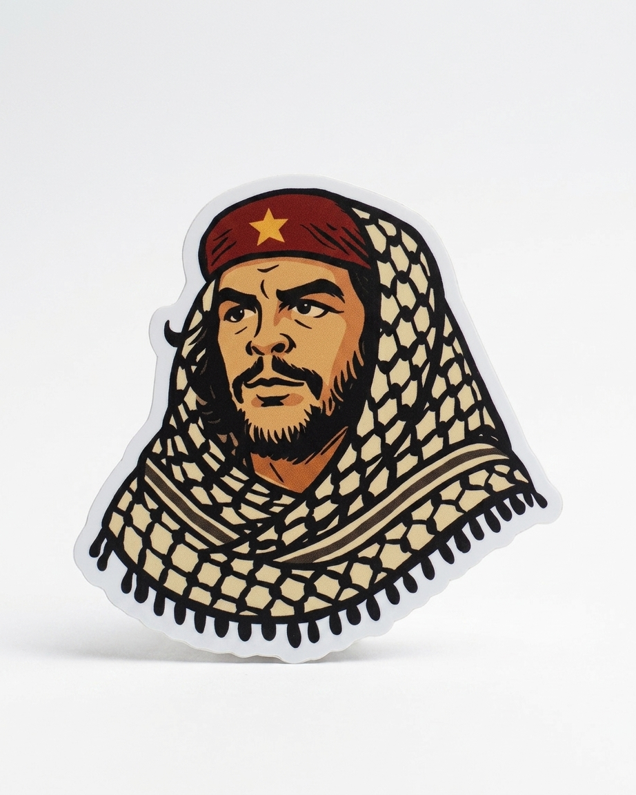 Che Guevara Palestine Sticker