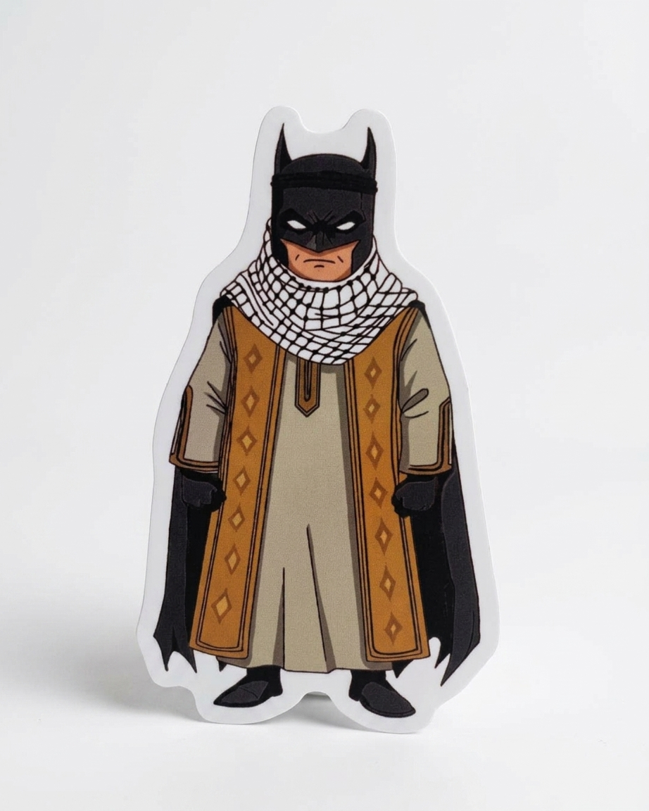 Batman Palestine Sticker