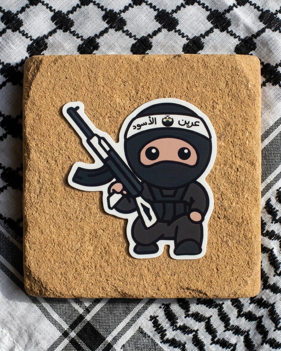 Areen Al Osood Palestine Sticker