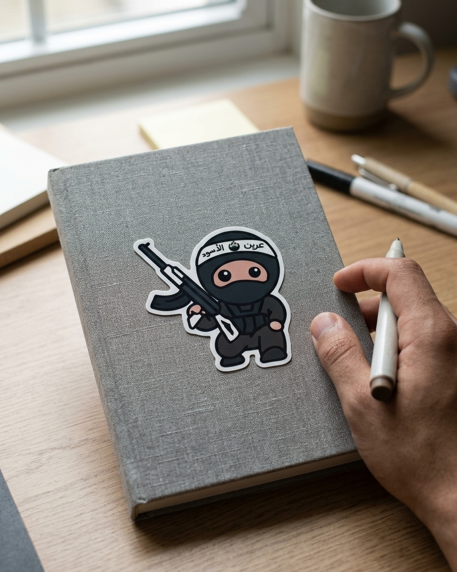 Areen Al Osood Palestine Sticker