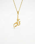 Qawim M16 Palestine Necklace gold