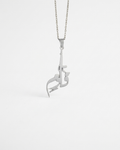 Qawim M16 Palestine Necklace Silver