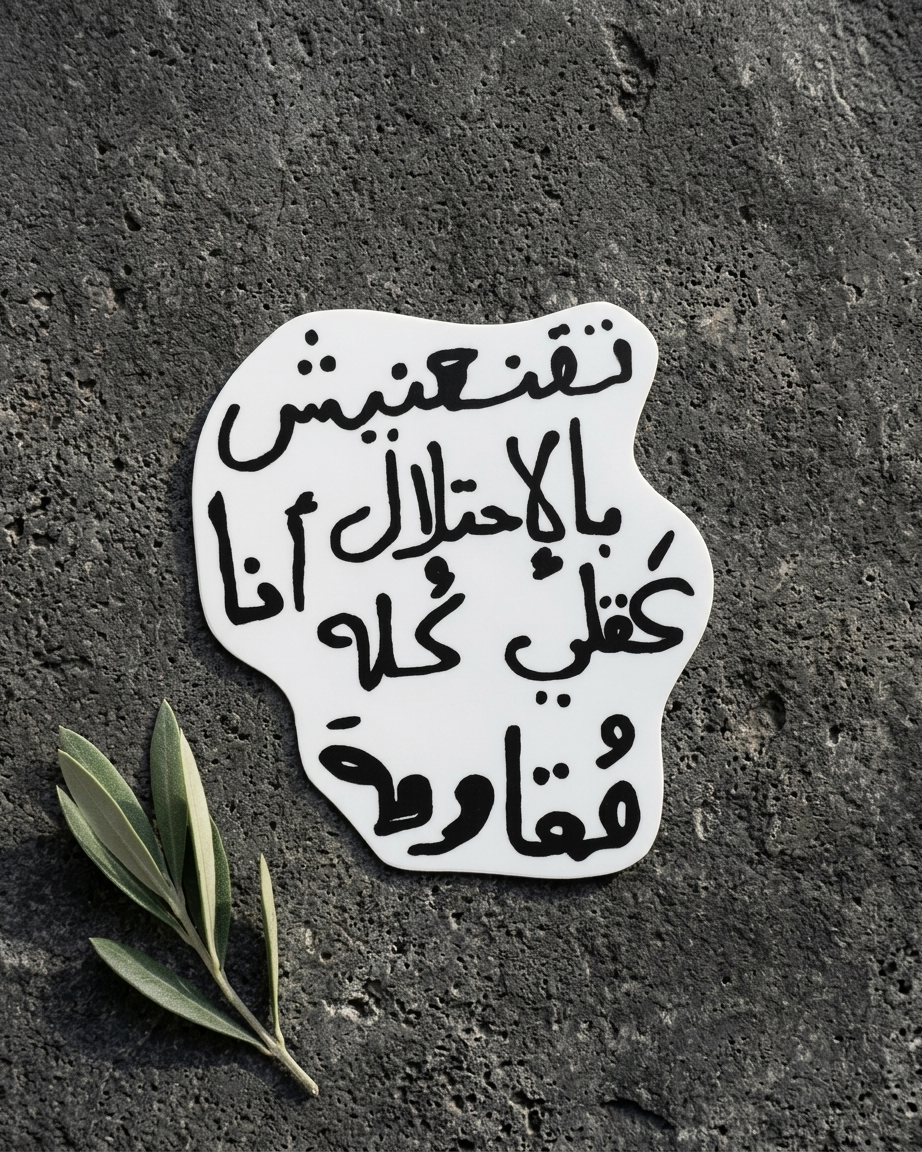 My Mind is all Resistance Sticker