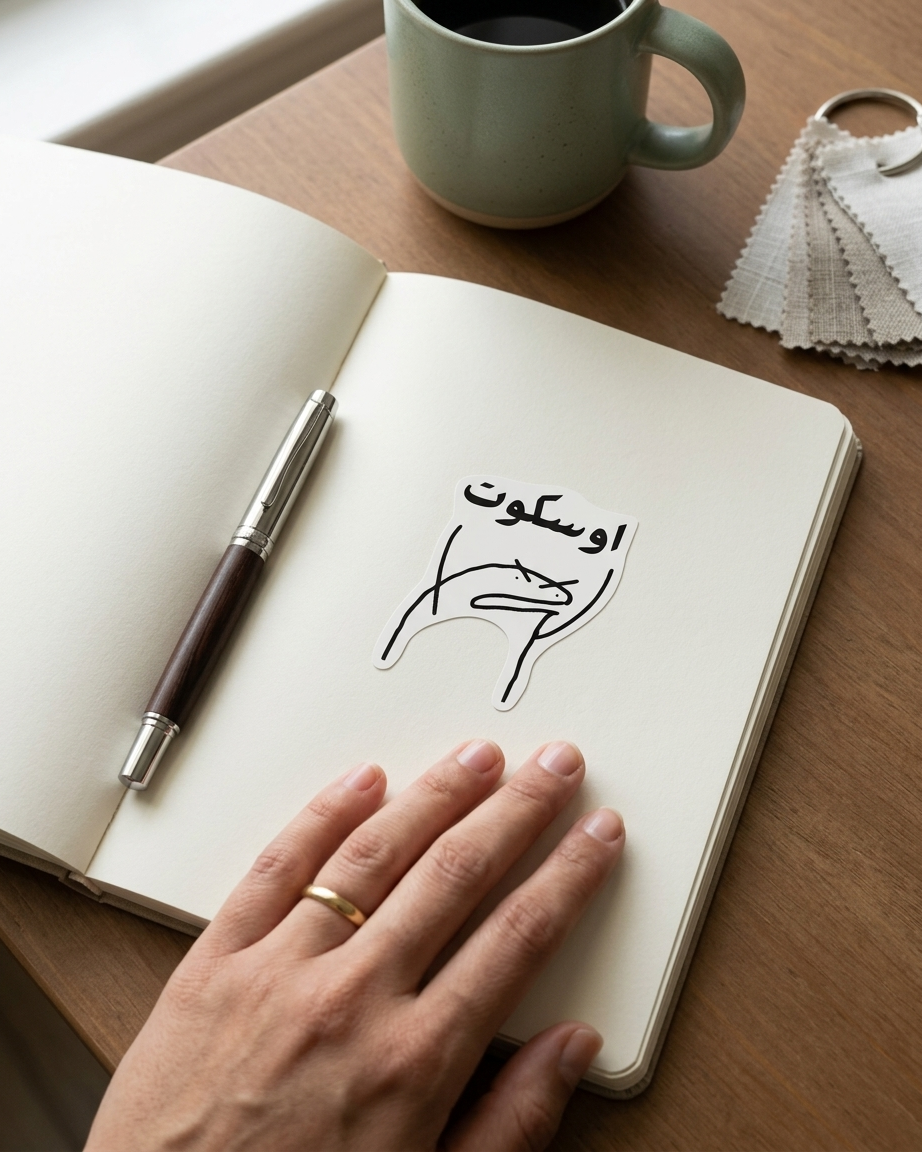 Oskoot (اوسكوت) Sticker