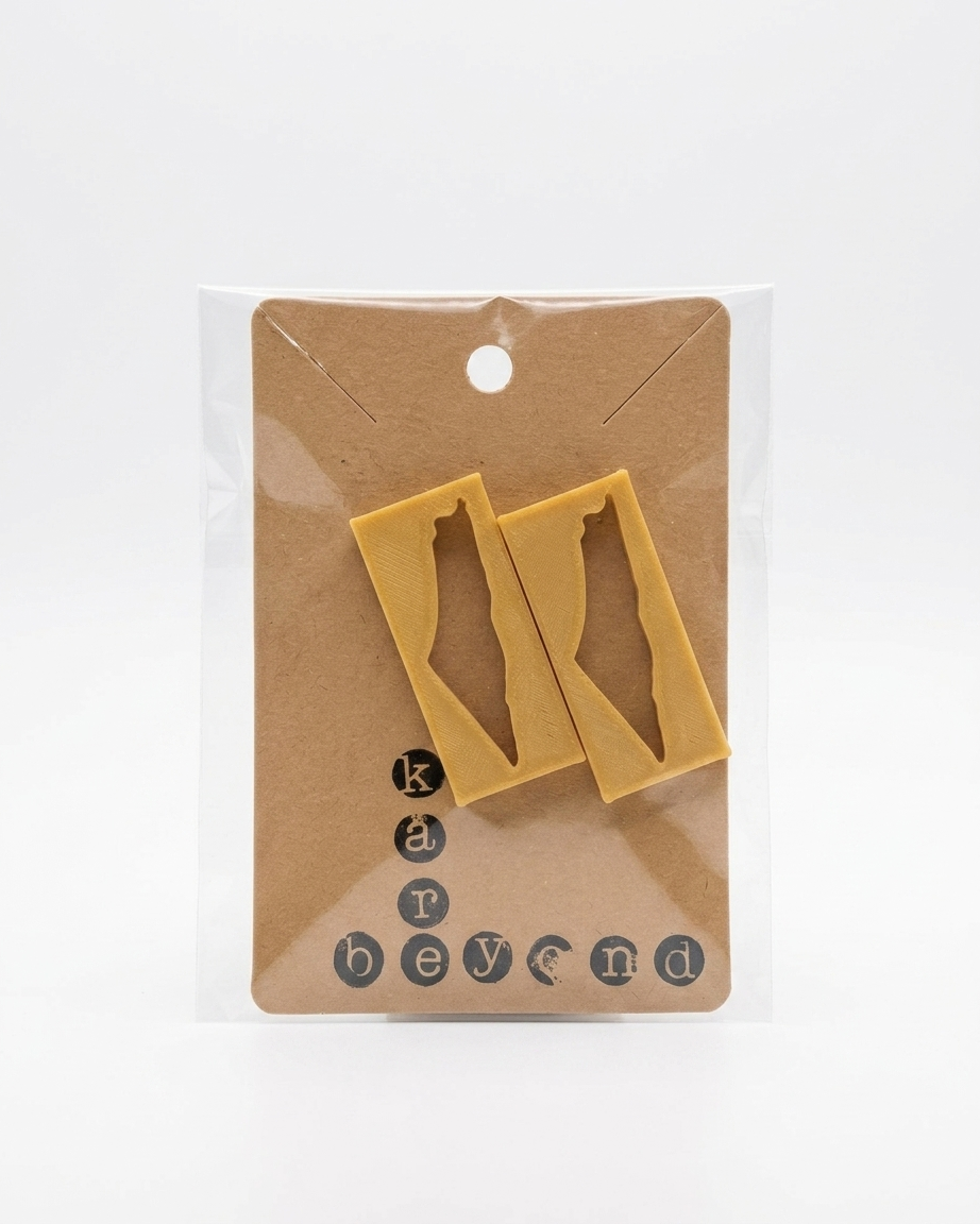 The Heritage Frame Earrings | Qawim x Beyond Kare