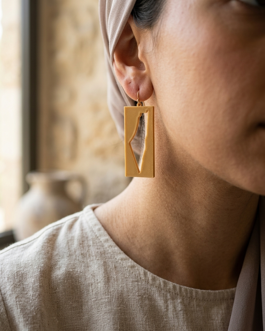 The Heritage Frame Earrings | Qawim x Beyond Kare