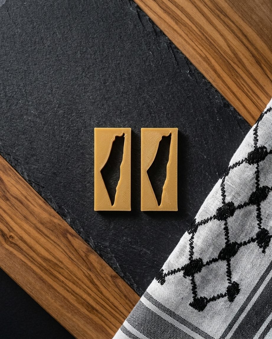 The Heritage Frame Earrings | Qawim x Beyond Kare