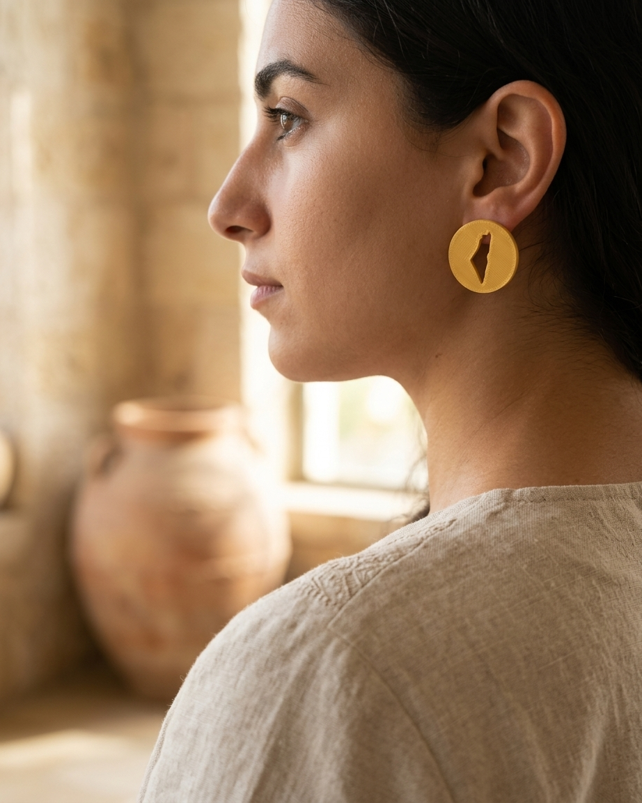 The Heritage Medallion Earrings | Qawim x Beyond Kare