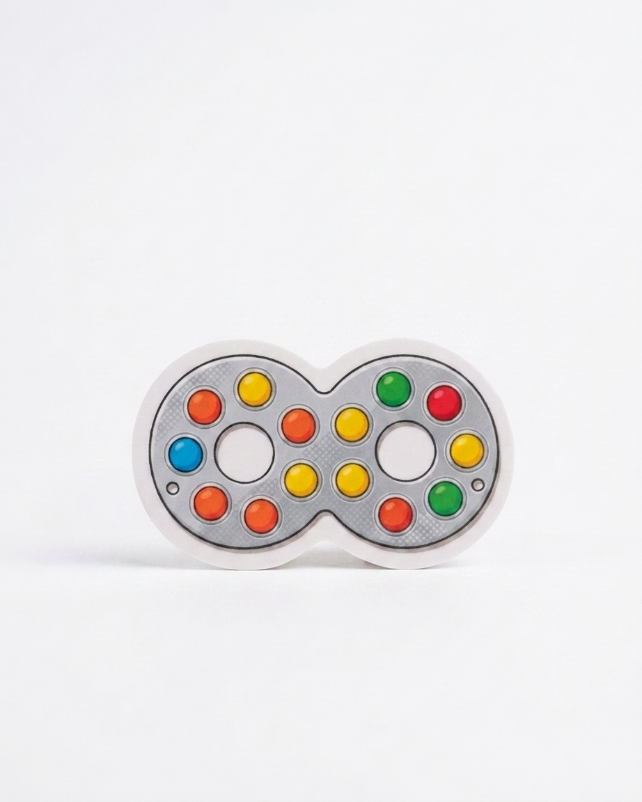 Eyeglass Candy Sticker