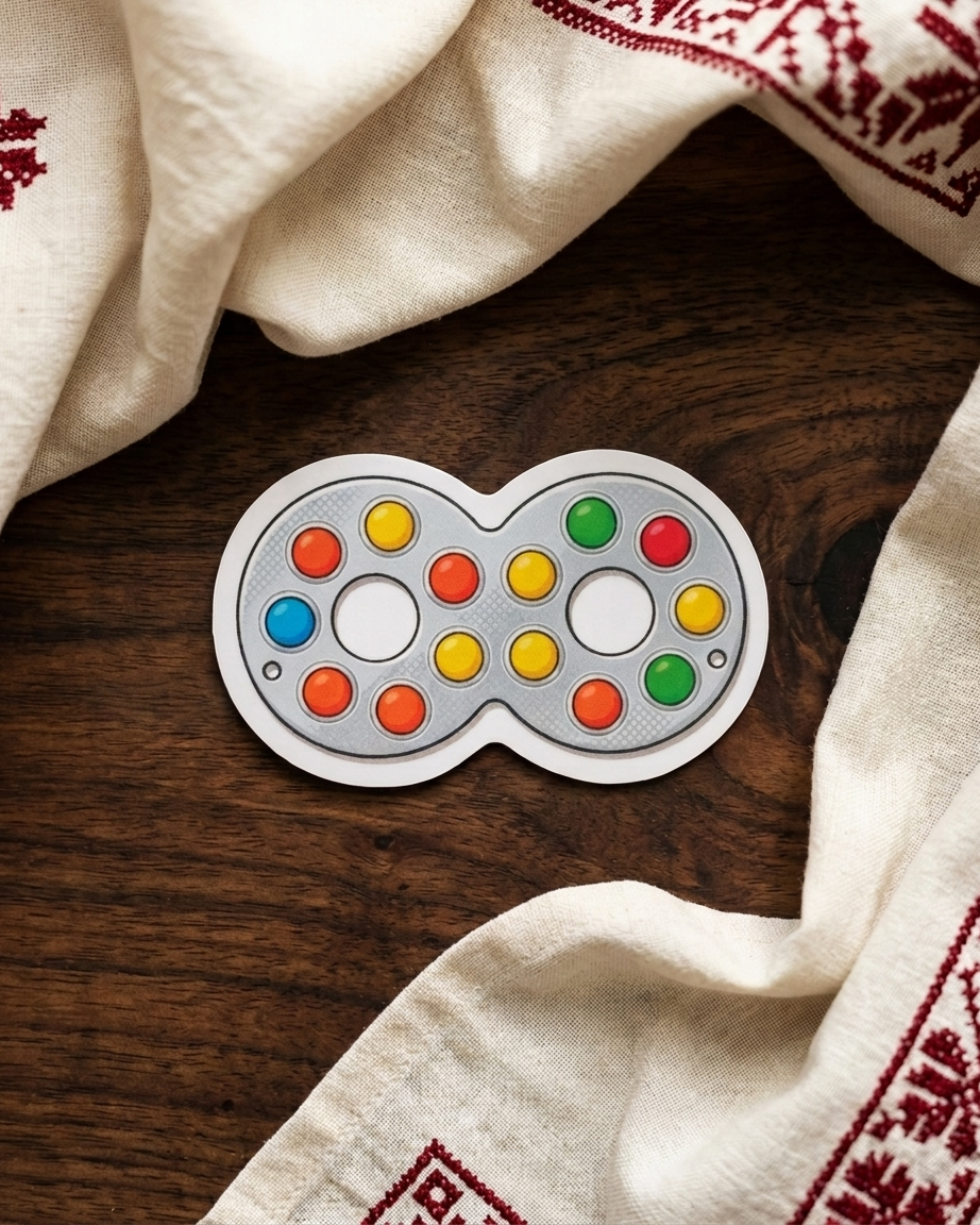 Eyeglass Candy Sticker