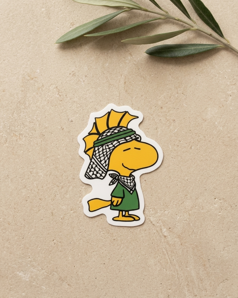 Woodstock Palestine Sticker