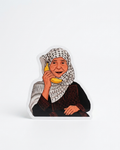 ملصق الموز ستي الفلسطيني