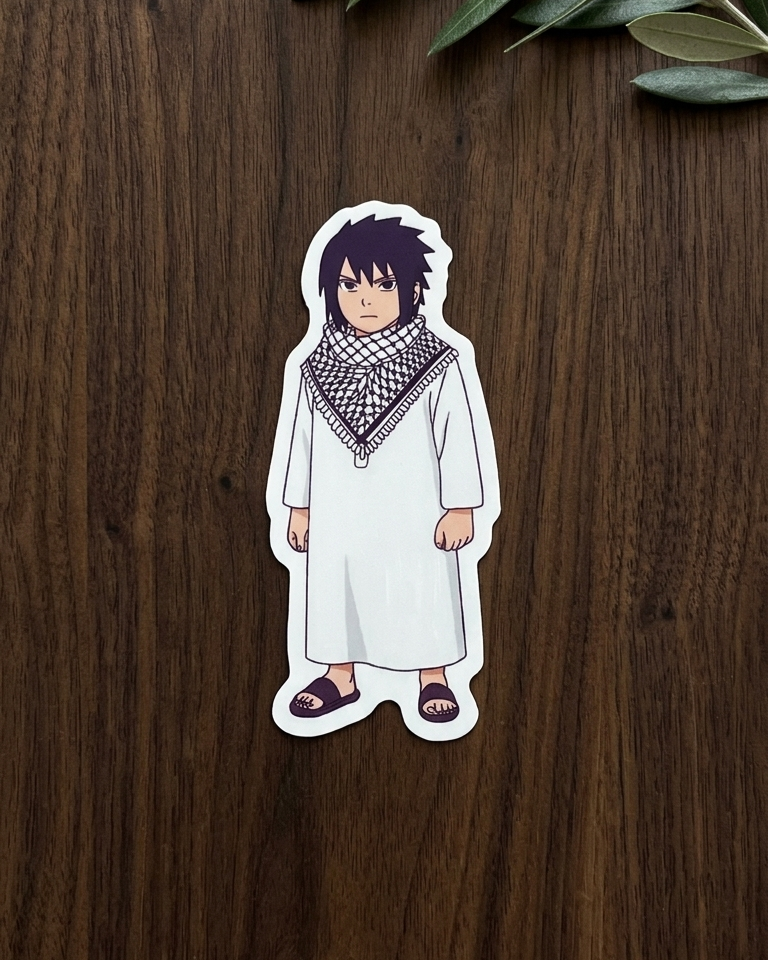 Sasuke Palestine Sticker