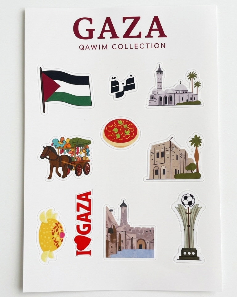 Gaza Palestine Sticker Sheet